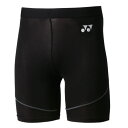 YONEX ヨネックス フィットネス 段階着圧コンプレッション ハーフスパッツ パンツ STB-F2003 ブラック