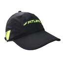 FITLETIC フィットレティック ランニング キャップ 帽子 ハット Hat ブラック/グリーン