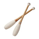 SASAKI ササキスポーツ 男子新体操 手具 男子試合用クラブ M-370 こん棒 ホワイト