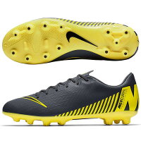 ナイキ NIKE サッカースパイク ヴェイパー 12 ACADEMY HG AH8758-070 ダークグレー×ブラック×ダークグレー 19SSの画像