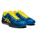 アシックス ハンドボールシューズ GEL-FASTBALL 3 THH546-401 LAKE DRIVE×SOUR YUZU インドア用モデル 屋内用 19FA