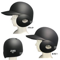 ミズノ つや消しヘルメット 軟式用ヘルメット ヘルメット 軟式野球 右打者 左打者 防具 1DJHR ブラック ネイビー 2HA307 2HA317の画像