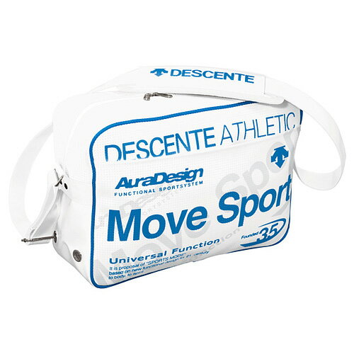 【送料無料】DESCENTE（デサント） エナメルバッグ Move Sport ホワイト DAC-8122 WHT F