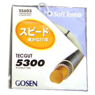 GOSEN（ゴーセン） テニス テックガット5300 SS603NA NA 132