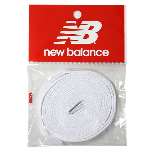 New　Balance（ニューバランス） シューズアクセサリー シューレース平紐 PJ870 115cm ホワイト 53010119 WT