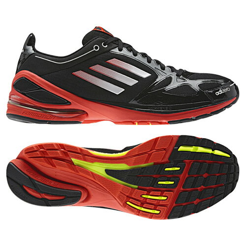 【送料無料】adidas（アディダス） ランニングシューズ メンズ アディゼロ F50 2 ブラック／ハイエナジー 2012春夏 V23337