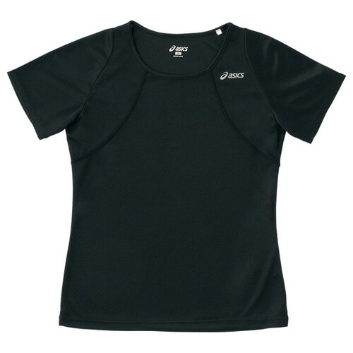 asics（アシックス） ランニングアパレル レディース ランニングTシャツ ブラック XX720N 90