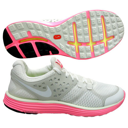 【送料無料】NIKE（ナイキ） ランニングシューズ レディース ルナスイフト＋ 3 サミットホワイト／ホワイト 2012春夏 472250 110