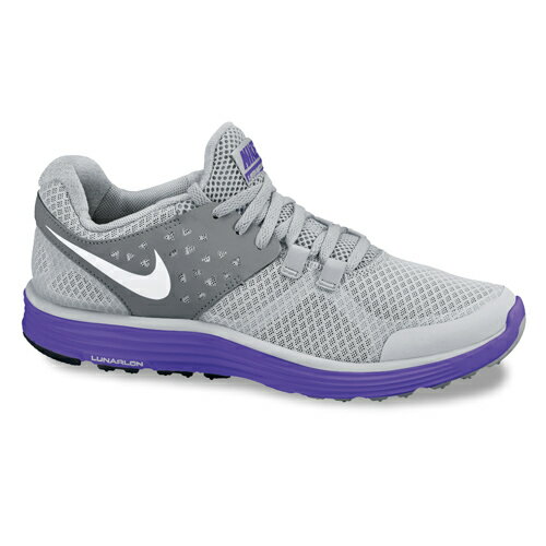 【送料無料】NIKE（ナイキ） ランニングシューズ レディース ルナスイフト＋ 3 ウルフグレー／ホワイト 2012春夏 472250 010