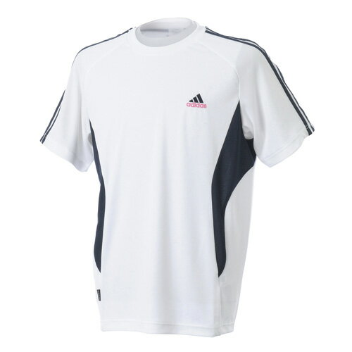 adidas（アディダス） トレーニングアパレル メンズ S／S Tシャツ ホワイト／ダークネイビー TR085 W57858