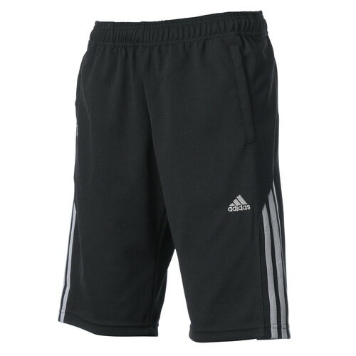 adidas（アディダス） トレーニングアパレル レディース ウォームアップハーフパンツ ブラック／アルミニウム TQ779 W58409