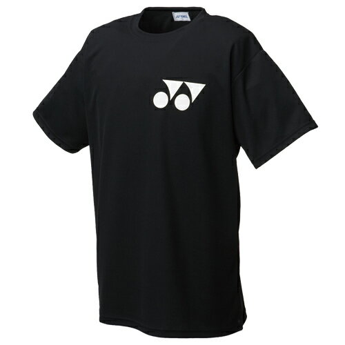 YONEX（ヨネックス） テニス バドミントン ウェア ロゴTシャツ ブラック／シルバー RWM12001 SIL