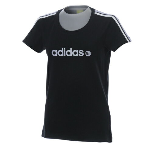 adidas（アディダス） トレーニングアパレル レディース SC 3stショートスリーブTシャツ W ブラック 2012 TR998 X46295