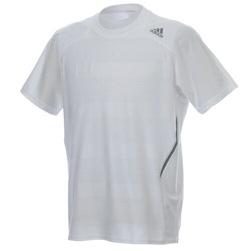 adidas（アディダス） トレーニングアパレル メンズ 365 エンジニアードボーダーS／S Tシャツ ホワイト 2012 X48475