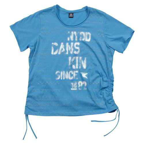 DANSKIN（ダンスキン） ワークアウトアパレル レディース 半袖Tシャツ ルーズT ターコイズ 2012 DB72208X S