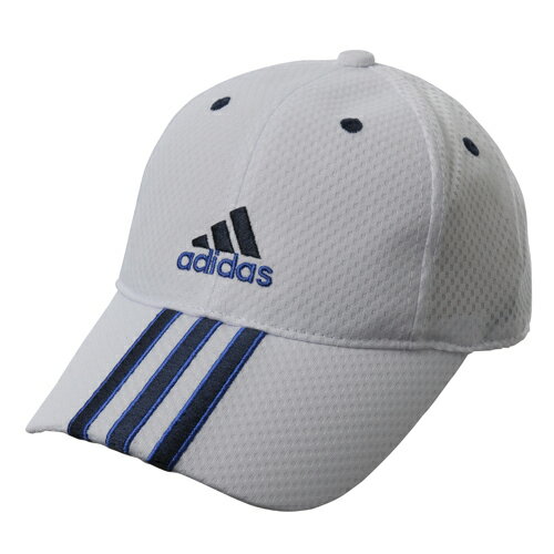 adidas（アディダス） スポーツアクセサリー 帽子 ジュニア キッズメッシュキャップ ホワイト／ネイビー／ブルー DJ033 X45948 OSFZ