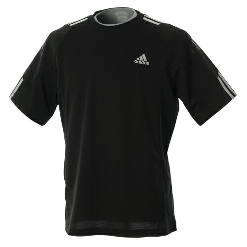 【セール】adidas（アディダス） トレーニングアパレル メンズ adienergy ショートスリーブTシャツ ブラック X47747