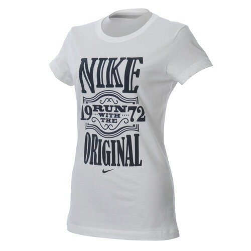 NIKE（ナイキ） トレーニングアパレル レディース オリジンズ S／S Tシャツ ホワイト／ダークグレー 2012 459593 100