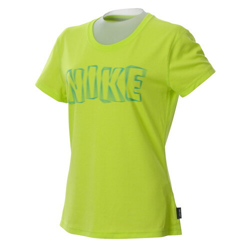 NIKE（ナイキ） トレーニングアパレル レディース DRI−FIT NIKE S／S Tシャツ サイバー 2012 477623 376