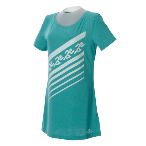 NIKE（ナイキ） トレーニングアパレル レディース アップヒル クライム S／S Tシャツ ニューグリーンヘザー 2012 464866 304