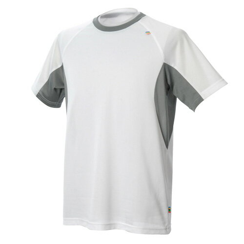 SPORTS AUTHORITY（スポーツオーソリティ） ランニングアパレル メンズ ランニングメッシュTシャツ ホワイト 2012 F12-56-060 WHT