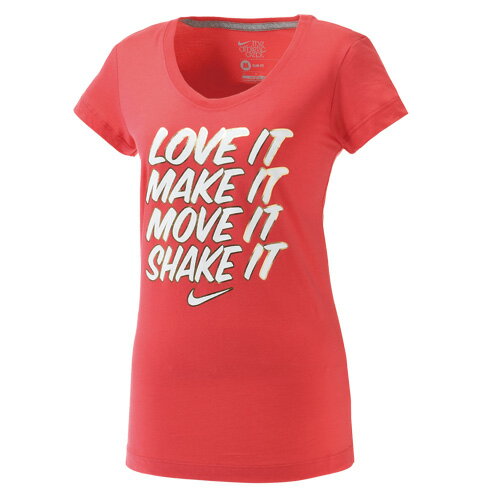 NIKE（ナイキ） トレーニングアパレル レディース ラブ イット グラフィックTシャツ フル−ツポンチ／グレー 459691 682