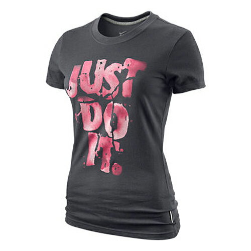 NIKE（ナイキ） トレーニングアパレル レディース ナイキ DRI−FIT JDI S／S Tシャツ アンスラサイト／グレー 453330 060