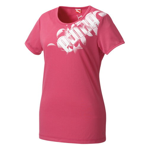 PUMA（プーマ） トレーニングアパレル レディース 半袖Tシャツ SS Tee 820377 01 ローズ 820377 02