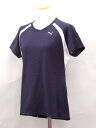 メール便ご利用なら送料無料!プーマ プログレッシブモーション ランニング レディースショートスリーブTシャツニューネイビー