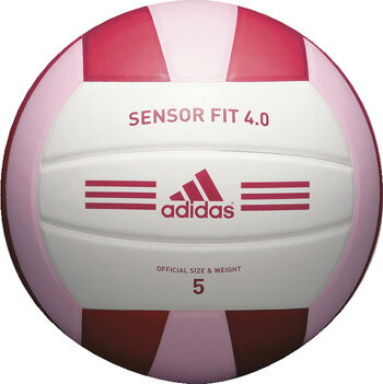 アディダス　バレーボールセンサーフィット4.0　ピンク練習球に最適なバレーボール
