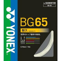 ヨネックス YONEX バドミントンストリングス（ガット）MICRON 65ミクロン65 バドミントン badmintonの画像