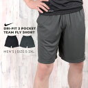 ポイント最大14倍!【11/21まで】ナイキ NIKE DRI-FIT 2 ポケット チーム フライ ショート 728233-010/060