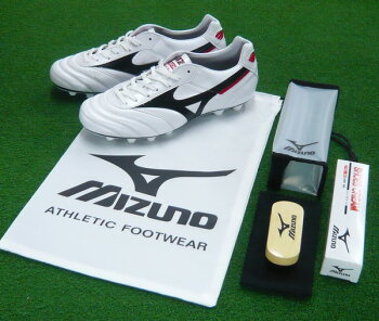 【2015超軽量仕様】SportsHEARTオリジナルモレリア2ショートタンホワイト×ブラック限定モデル【MIZUNO-ミズノ】サッカースパイク/サッカーシューズ/モレリア2【あす楽対応】【SALE/セール/送料無料】◎