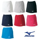 【MIZUNO-ミズノ】 レディース/ウイメンズ スコート/スカート インナー・ポケット付き 【バドミントンウェア/テニス・ソフトテニスウェア】