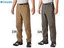 コロンビア:【メンズ】レゴコンバーチブルパンツ【Columbia ロングパンツ 登山 アウトドア】【あす楽_土曜営業】【あす楽_日曜営業】 【父の日】