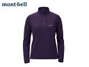 モンベル:【レディース】WIC ジップシャツ【mont-bell アウトドア 登山 ウェア シャツ 長袖】【あす楽_土曜営業】【あす楽_日曜営業】