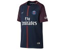 ナイキ:【ジュニア】2017-18 パリ サンジェルマン ホーム レプリカ【NIKE サッカー ユニホーム レプリカ】【あす楽_土曜営業】【あす楽_日曜営業】