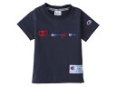 チャンピオン:【ジュニア】スクリプトロゴTシャツ【Champion カジュアル 半袖 シャツ】【あす楽_土曜営業】【あす楽_日曜営業】 【191013】