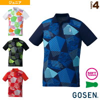 【テニス ジュニアグッズ ゴーセン】 ゲームシャツ／ジュニア（T1900）の画像