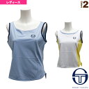 【テニス・バドミントン ウェア(レディース) セルジオタッキーニ】 GRACE TANK TOP/グレース/パリ/タンクトップ/レディース(SGT-37936)