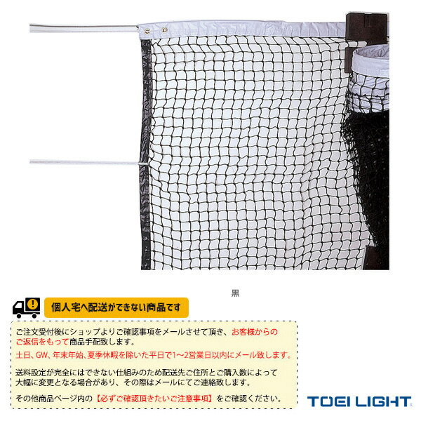 【テニス コート用品 TOEI(トーエイ)】 [送料別途]硬式テニスネット／普及タイプ（B-3895）の画像