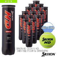 【テニス ボール スリクソン】 SRIXON HD （スリクソン HD）『4球×15缶』テニスボール（SRXHD4TIN）の画像