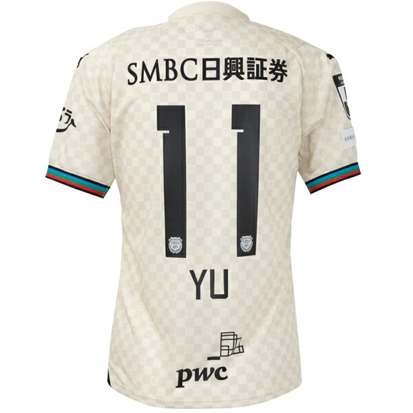 【スピード出荷】プーマ 2024 川崎フロンターレ 2nd ユニフォーム #11 <strong>小林悠</strong> メンズ・レディース サッカー アウェイ ゲームシャツ puma 778827-12