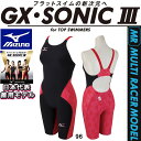 ◎【ポイント10倍】■■17年秋冬継続モデルMIZUNO(ミズノ)FINA承認モデルGX・SONIC3N2MG6202MULTIRACERMODELレディースハーフスパッツ★返品・交換不可商品*