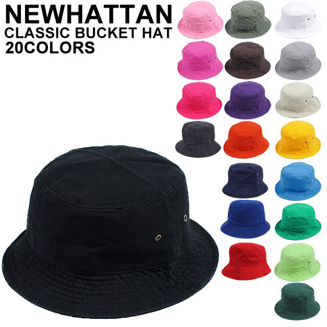 NEWHATTAN ニューハッタン / CLASSIC BUCKET HAT 20 COL…...:spotcheck:10005961