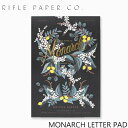 RIFLE PAPER CO. ライフルペーパー ノート モナーク レター パッド MONARCH LETTER PADブランド デザイナーズ 罫線有り USA アメリカ 海外 NPW001ギフト プレゼント 誕生日 お祝い