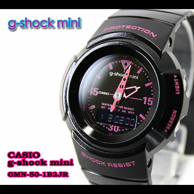 iɃr[đCASIO/G-SHOCK/GVbN G?VbN yJVI W[VbNzG-VbN ~j g-shock mini p rvyW[VbN~jzGMN-50-1B2JR/black/pinkfB[Xysmtb-TKz