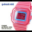 ★レビューを書いて送料無料★CASIO/G-SHOCK/gショック Gショック　G−ショック 【カシオ ジーショック】G-ショック ミニ g-shock mini 女性用 腕時計【ジーショックミニ】GMN-550-4BJR/pinkレディース「あす楽対応」