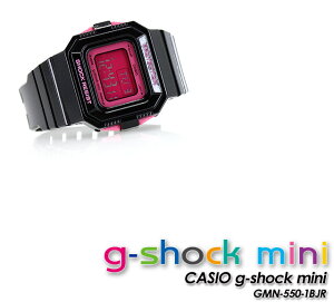 ★送料無料★★国内正規品★【g-shockmini】G-ショックミニGMN-550-1BJR/Black×Pink女性用レディース腕時計CASIOG-SHOCKg-shockGショック