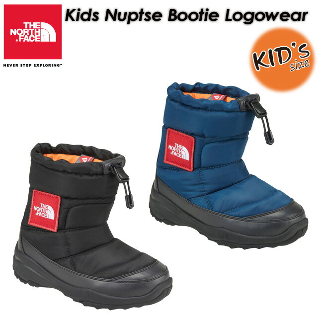 THE NORTH FACE【ノースフェイス】Kids Nuptse Bootie Logowear 【ヌプシブーティーロゴウェア（キッズ）】長靴 / ブーツ / 子供用 NFJ51782